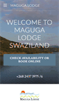 Mobile Screenshot of magugalodge.com